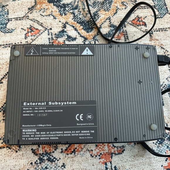 I/O Magic USB 2.0 External DVD Rewritable Never Used - Picture 3 of 4